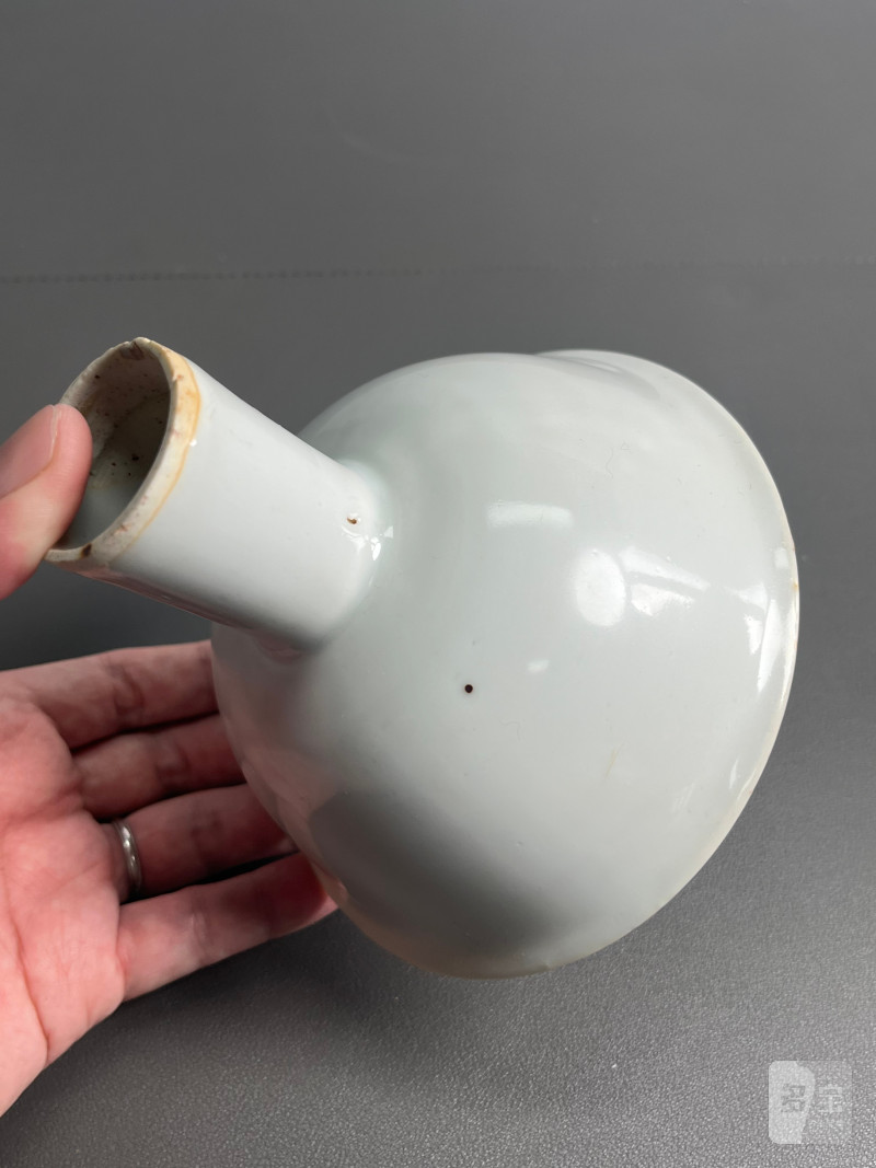 明永乐  甜白釉高足杯 - 图11